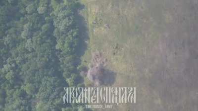 Ukrainian multiple-launch rocket systems based on American HMMWV Were Targeted In The Kharkiv Direction Resulting In One Being Destroyed. 13th Of May 2024. 