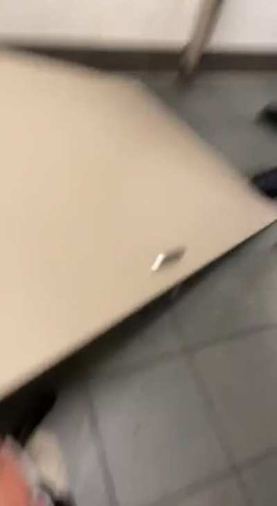 Bathroom freak out