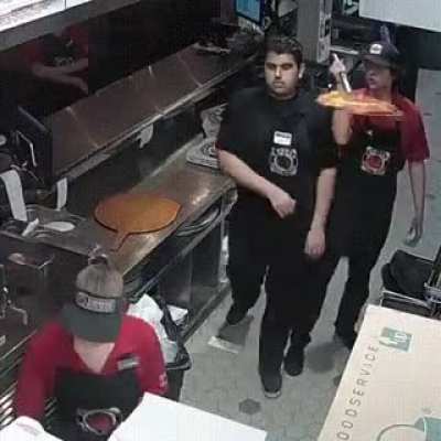 Another pizza saved