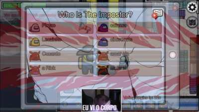 resumo da última live de among us