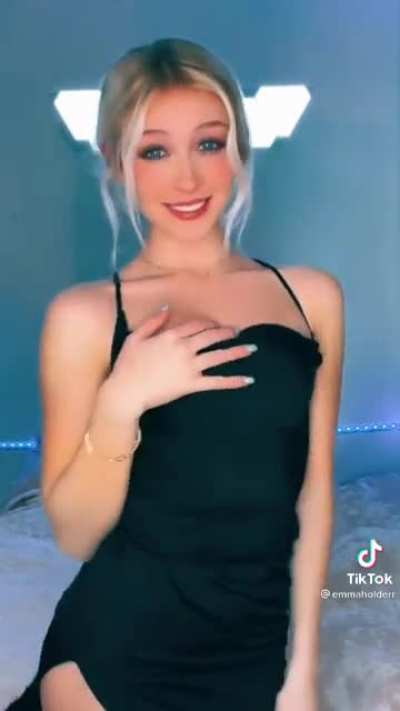 She gives off snow bunny vibes