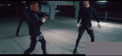 Boxer vs taekwondo fighter