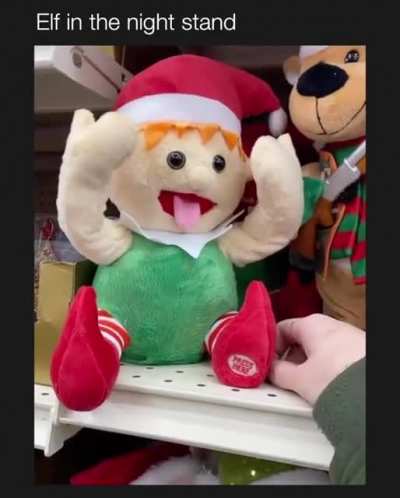 What dah elf doin