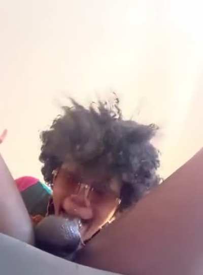 Damn she got that demon head