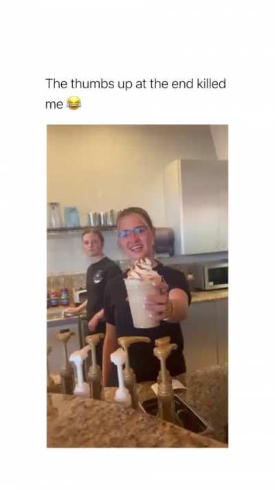 No whipped cream please