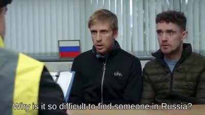 Clearing the Russian Immigration Test...