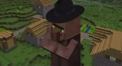 Minecraft villager sings billie jean
