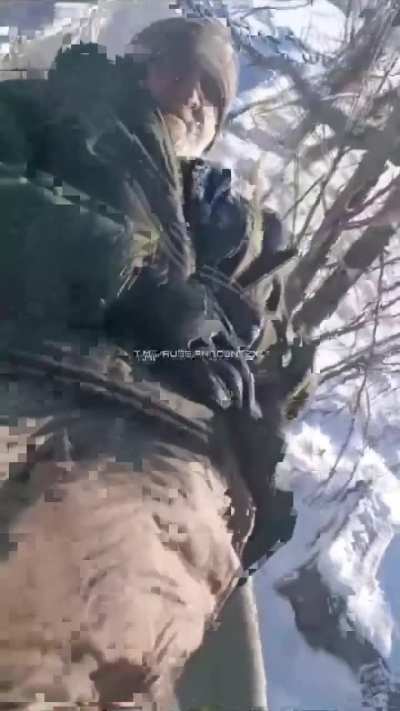 Evacuation of a Russian serviceman with the call sign 
