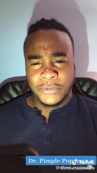 Listen with your eyes closed 😂 also how low is this guys pain tolerance lol.