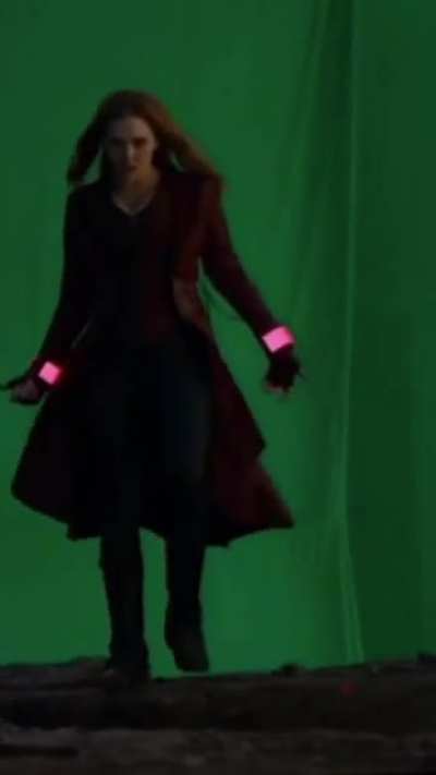 Scarlet Witch down