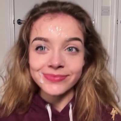 Slut with cum is a happy slut