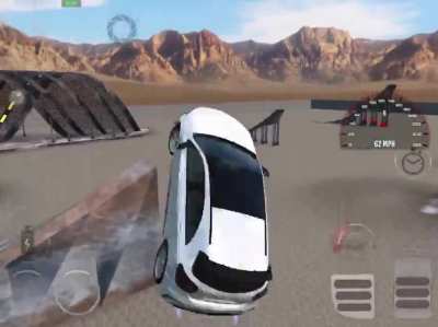 [BeamNG.drive] I’m surprised the driver isn’t out the window.