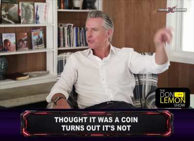Newsom says Trump told him in the Oval he thought his meme coin was a real coin:

