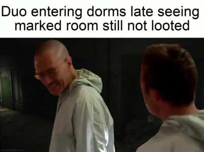 Casual dorms visit