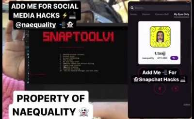 Anyone here need a Snapchat hacked? From Account Recovery, Memories & My Eyes Only Pulling Hit me on Snapchat >> “Naeq<wbr>ualit<wbr>y” on send me a DM📥‼️