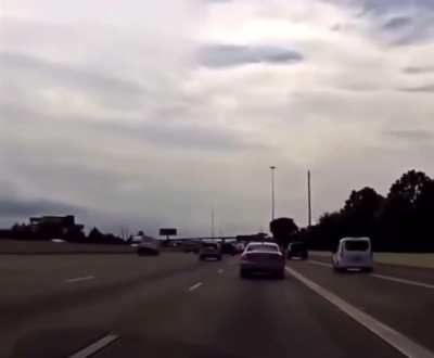 always be careful on the freeway