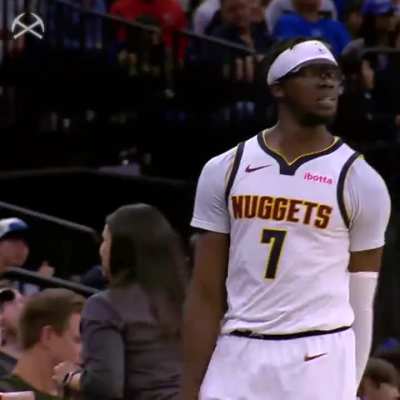 [Highlight] Reggie 'Big Government' Jackson with the bailout shot to end the half