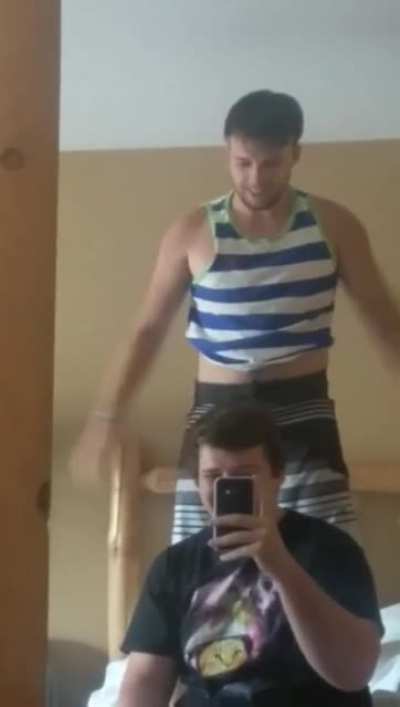 My one friend slapping the other in the face. Still one of the funniest things I’ve seen