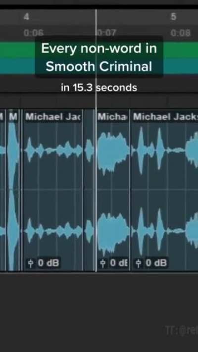 Smooth Criminal! Just gonna leave this here and walk away slowly