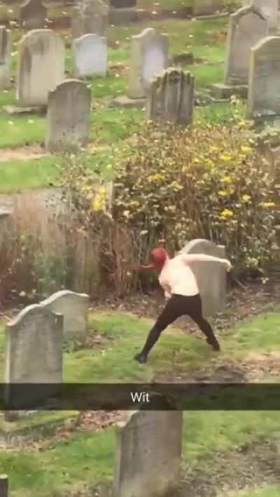 Dancing in the Graveyard (Howff Dundee)