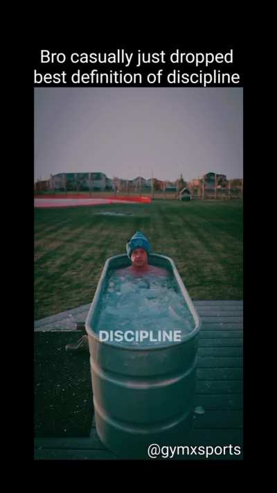 Perfect defination of discipline!!!!