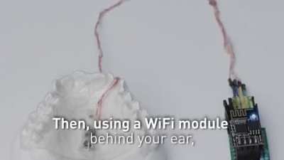 This device will allow you to control a computer with just your tongue and can be used for people with physical disabilities or for specific jobs where the eyes, feet and hands are already occupied.
