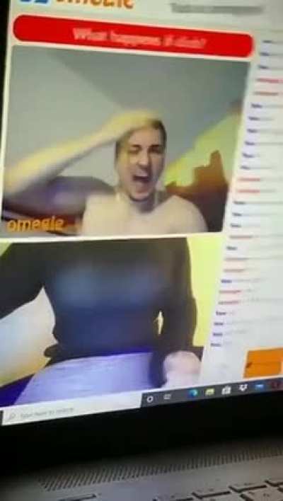 Falling in love on an online chat