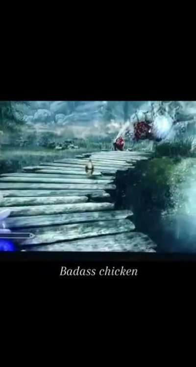 Chicken doesn't give a frick