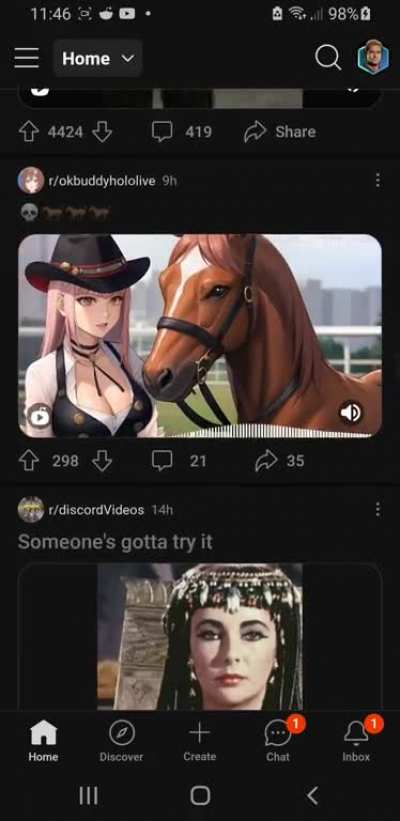 I think reddit is telling me something 