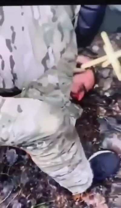 Extremely graphical. Russian forces captured the last attacker, cut off his ear and forced him to eat it..