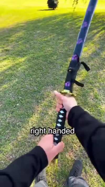 left handed samurai