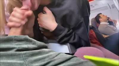 Mouthful on a Plane