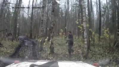 Fighting a tree