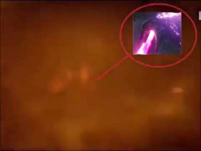What could be the smoke expelled by the shin?