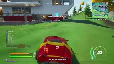 Iron man go wheeeee