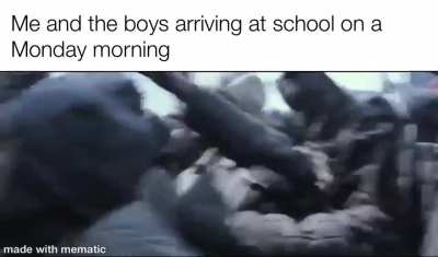 Monday’s be like