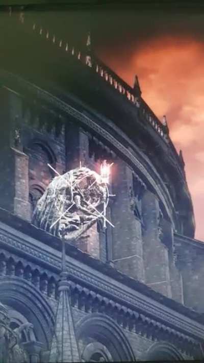 The Gargoyle just give up....I guess...