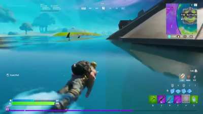 my first time riding a shark in season 3