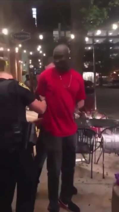 Cops irrationally try to detain a person and then find out he's an FBI agent