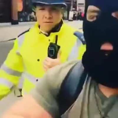 Officer, where is the nearest bank?