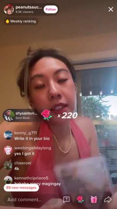 Caught slipping on tiktok