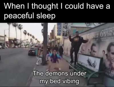Bedtime in a nutshell