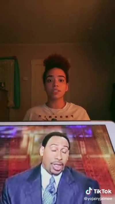 She Does an Incredible Stephen A Smith Impression