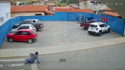 No one respects the crosswalk these days