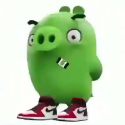 this pig fly as hell