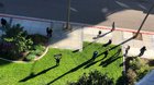 Staff at a local senior home serenade their quarantined residents as the residents sing along and dance from their balconies. They do this every day at 5 pm. ♥️🥺