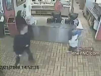 Man hits kid and get deleted