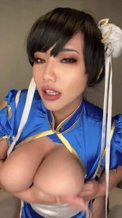 You have to beat me at street fighter if you want to fuck me..deal? (OC)