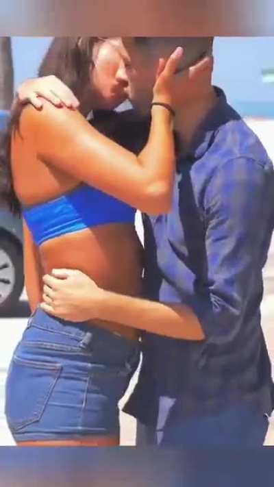 Beautiful kissing