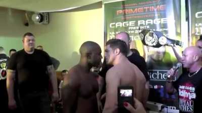 During the weigh in